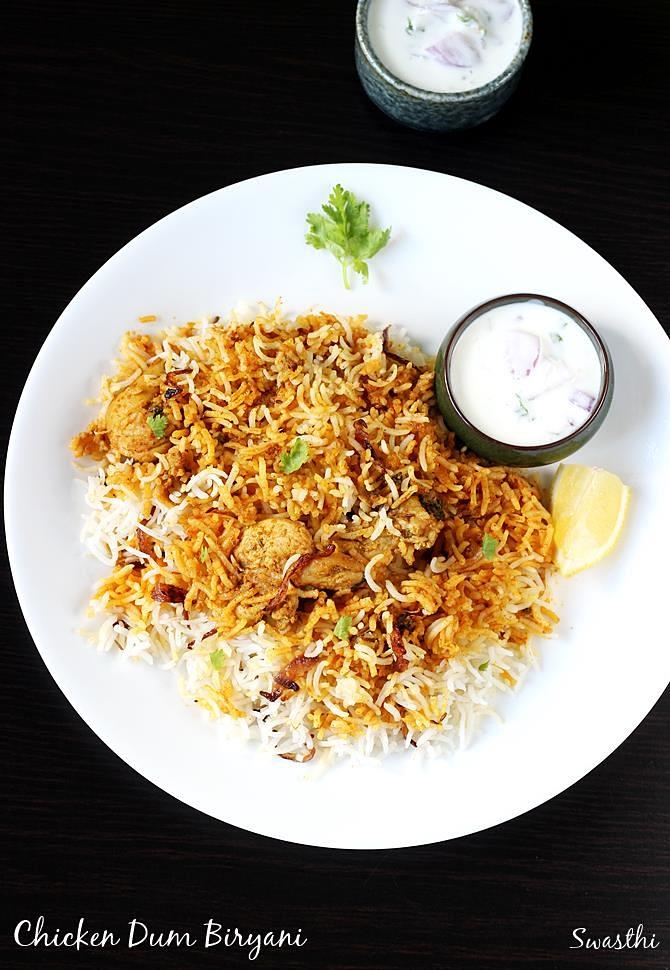 Chicken Dum Biryani.