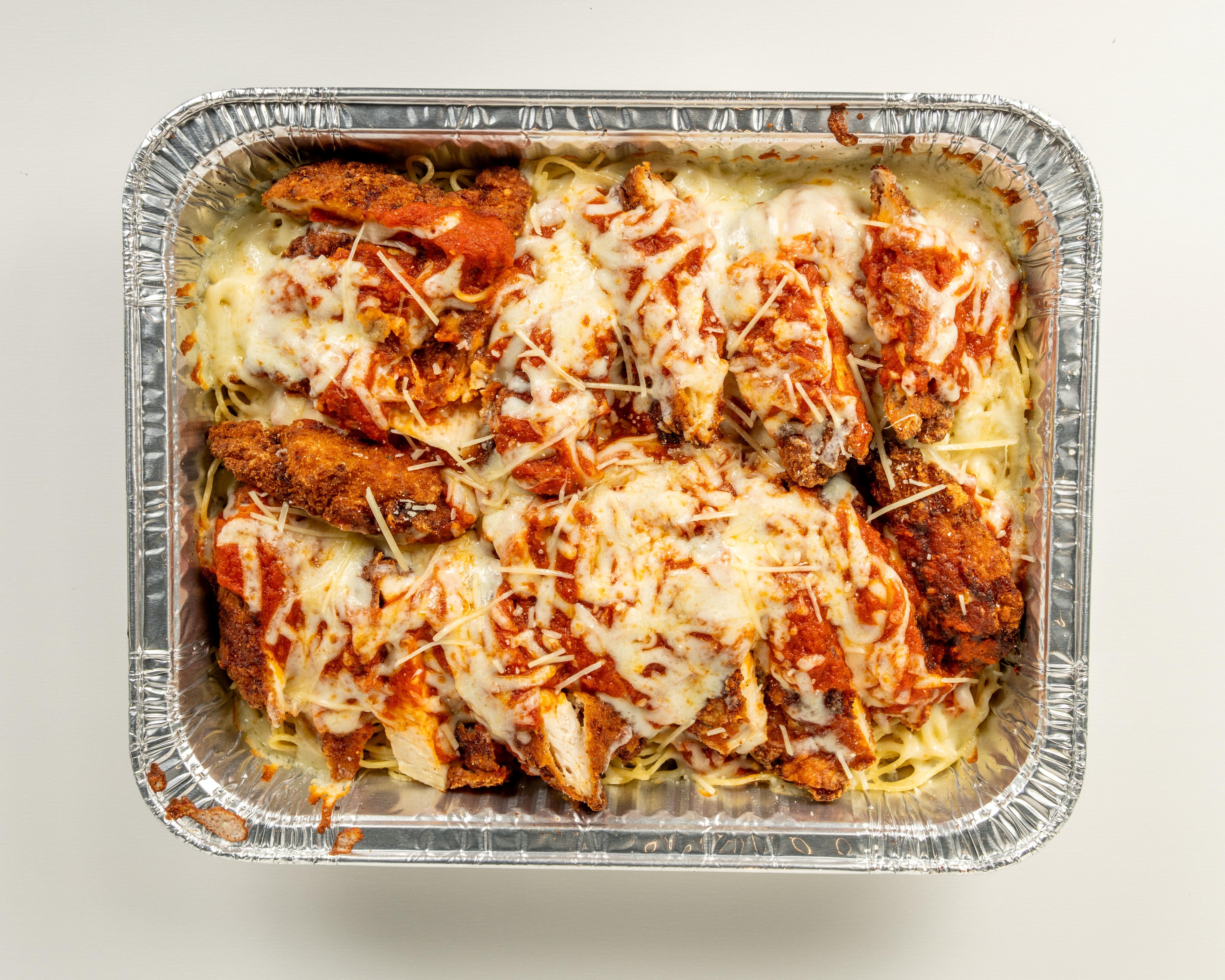 Family-Style Chicken Parm.