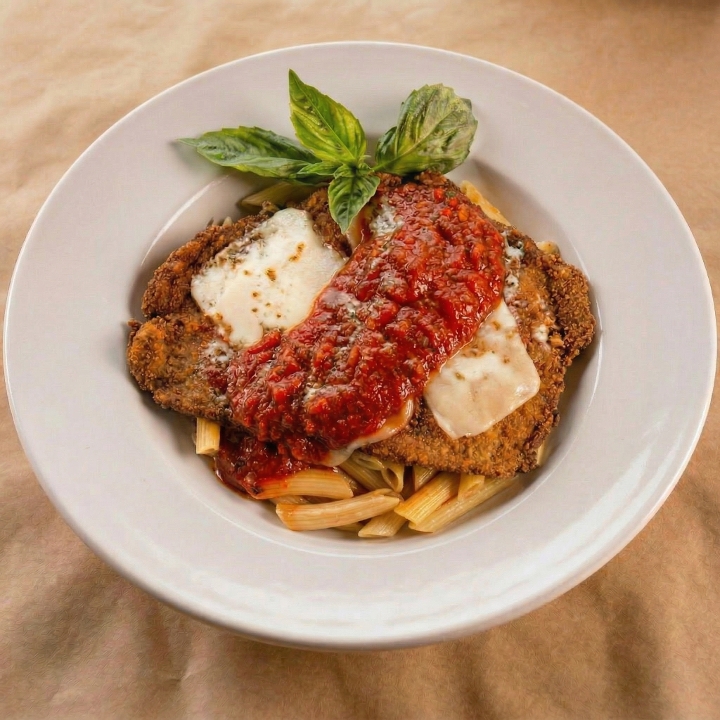 Eggplant Parmigiana.