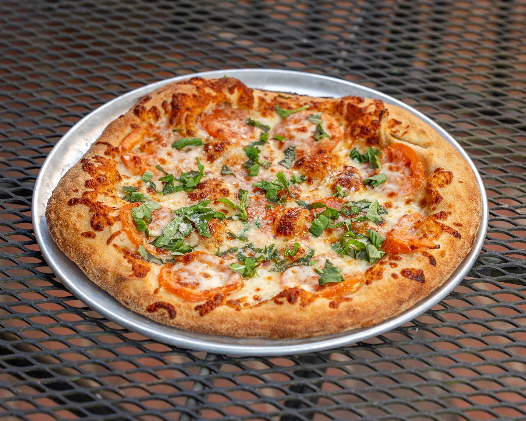 LRG Margherita Pizza.