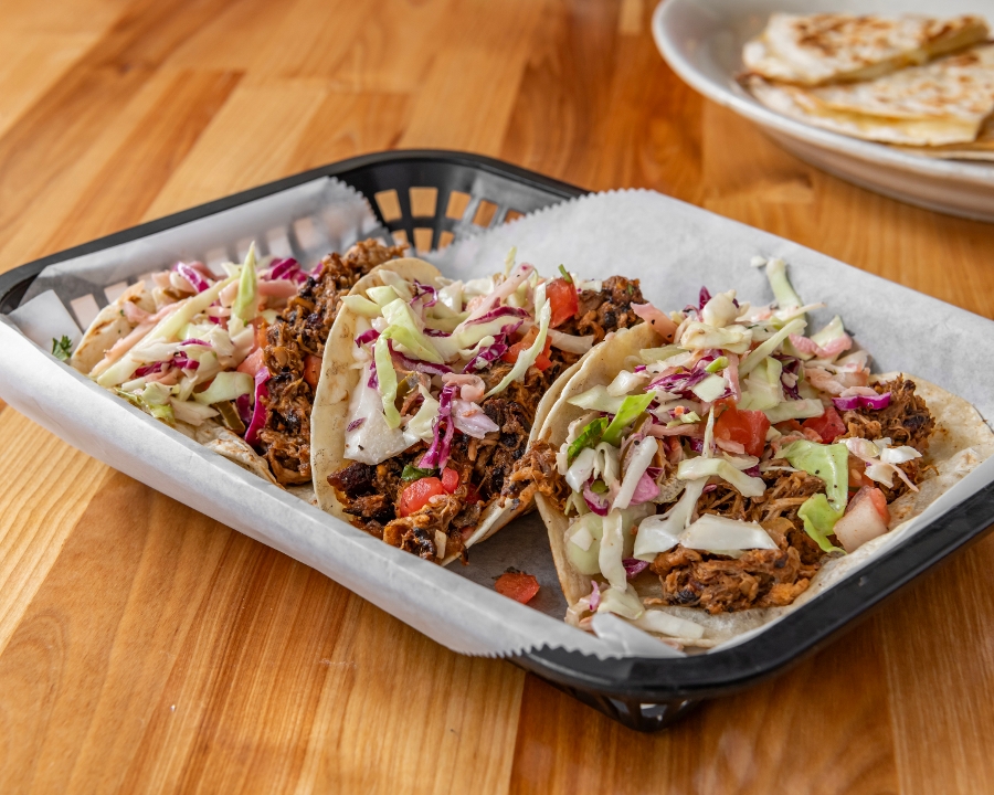 Pork & Slaw Tacos.
