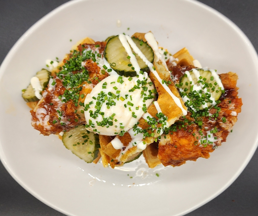 Chicken and Waffles.