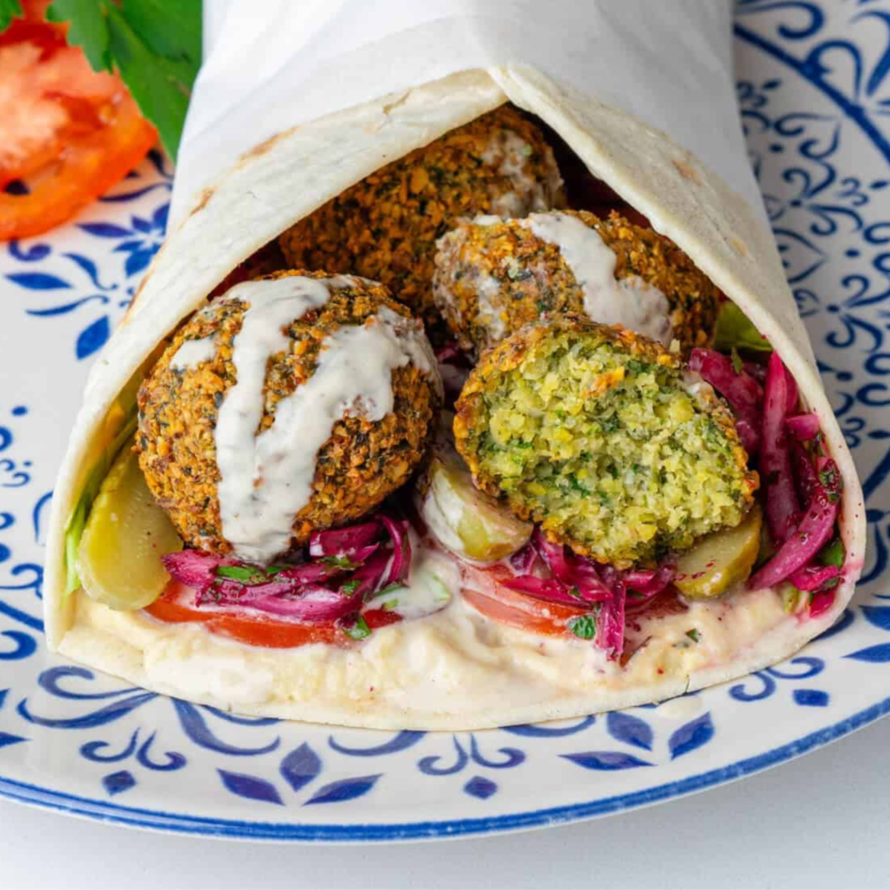 18.Falafel Wrap.