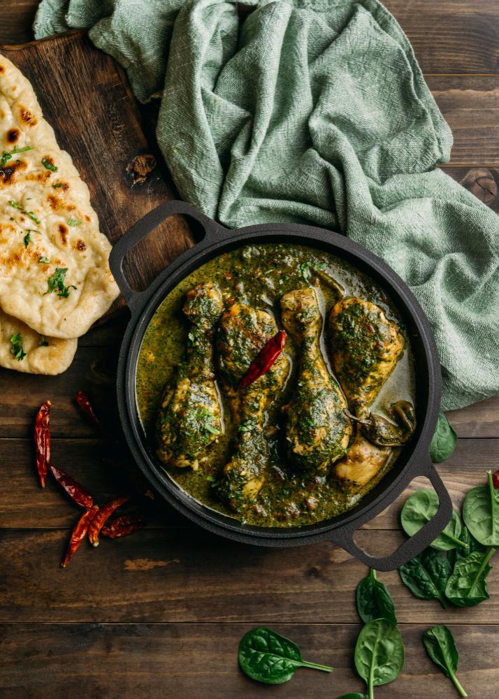 Chicken Saag.