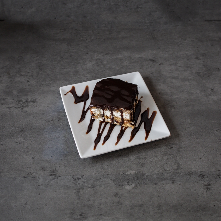 Chocolate Eclair Cake.