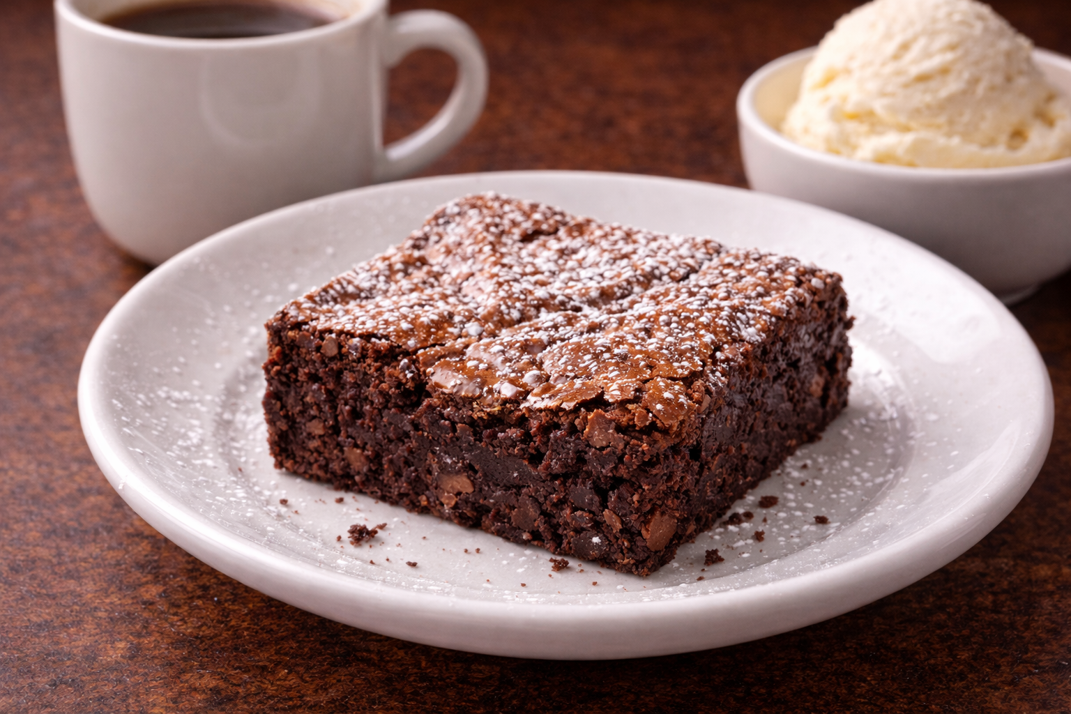 Chocolate Brownie.