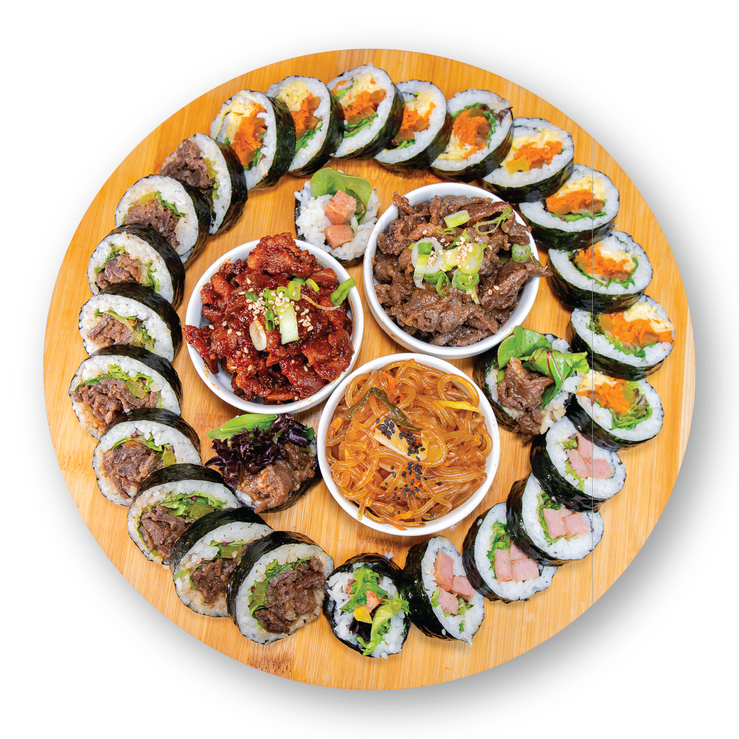 Kimbop Premium Couple Platter.