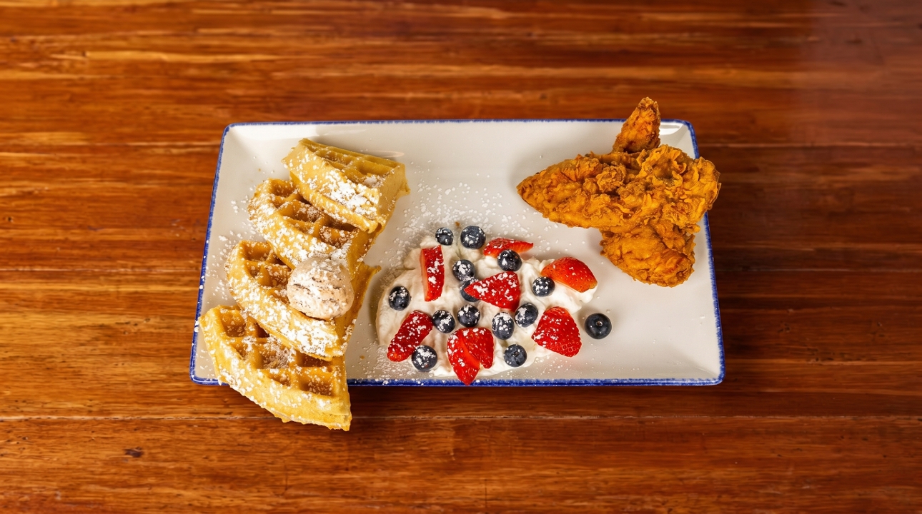 Chicken & Waffles.