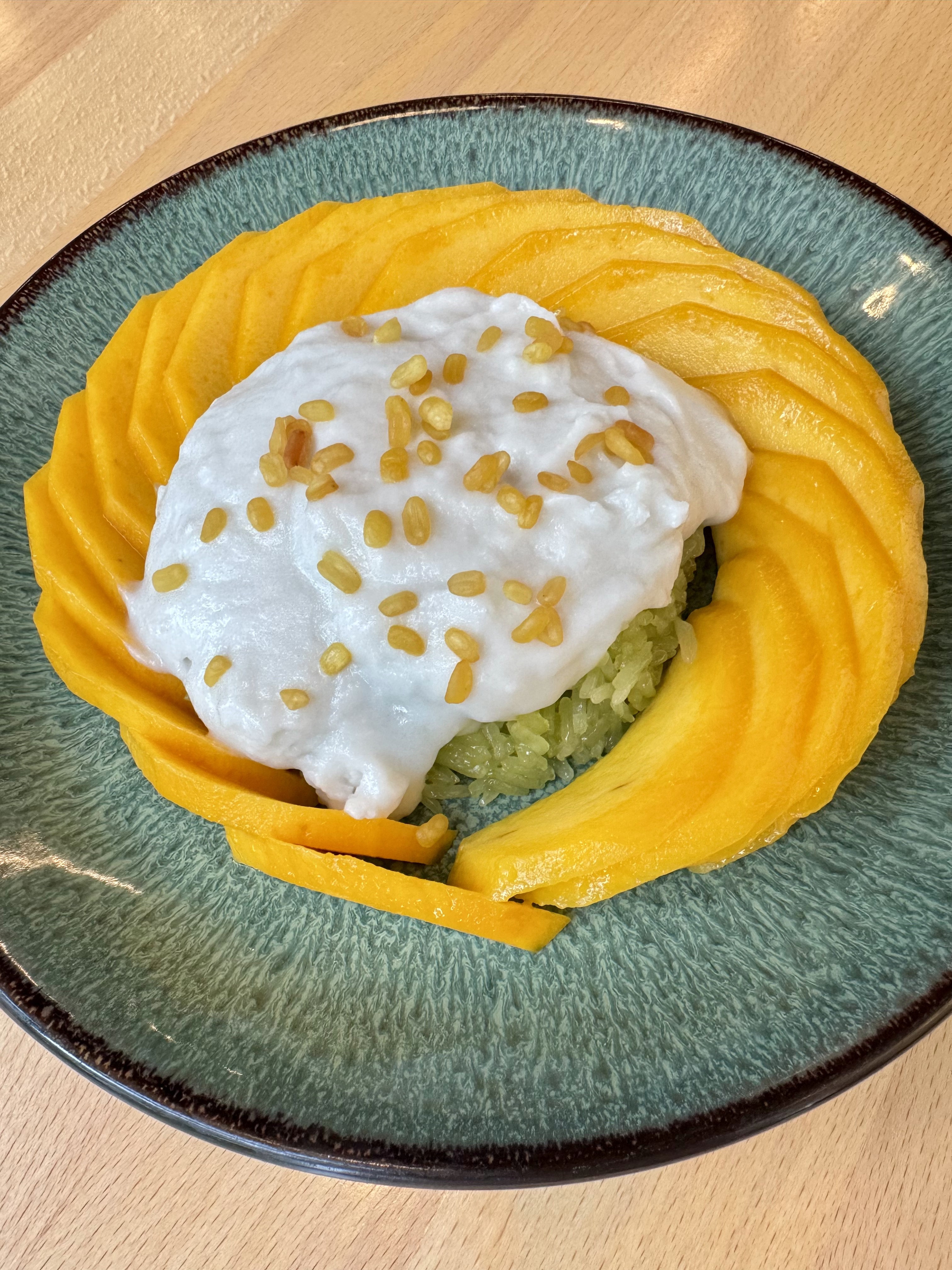 Mango with Sweet Sticky Rice.