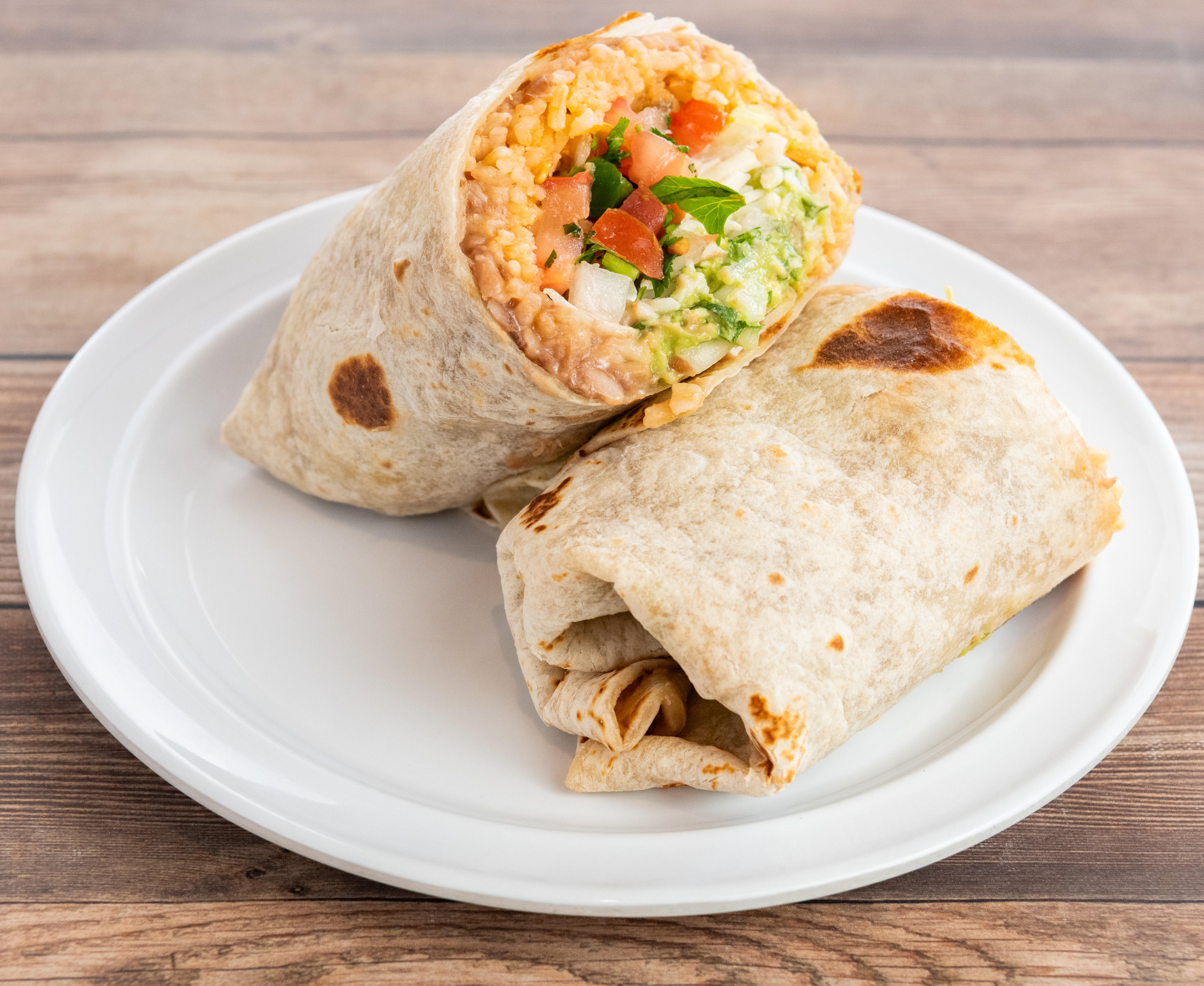 Classic Veggie Burrito.