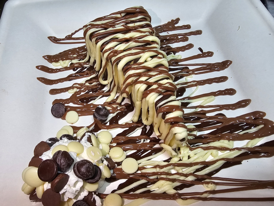 Triple Chocolate Cheesecake.