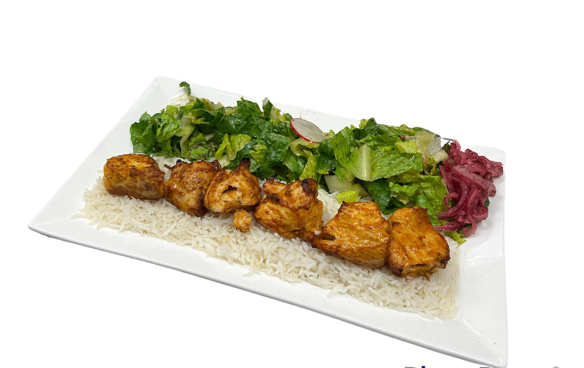Chicken Breast Kebabs.