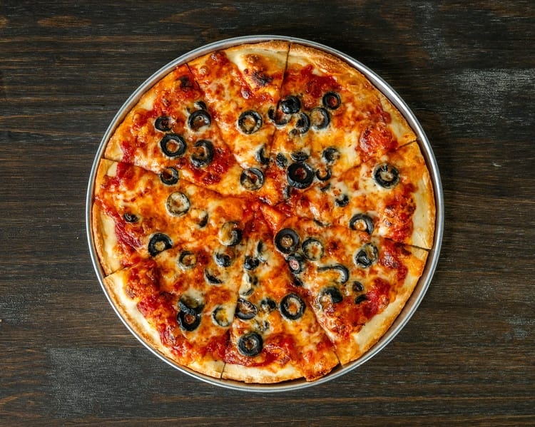 Black Olive Pizza.