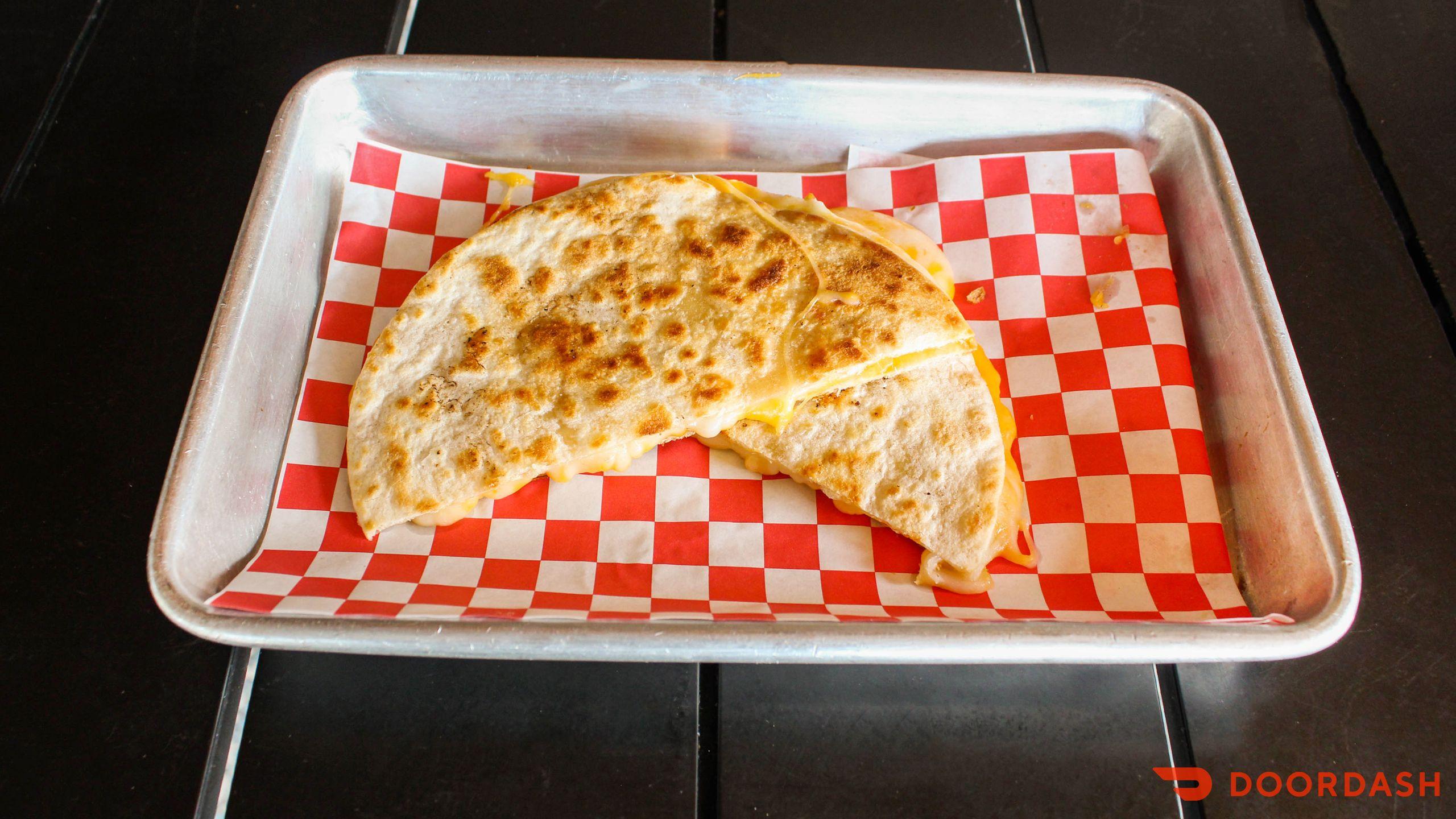 Kids Cheese Quesadilla.