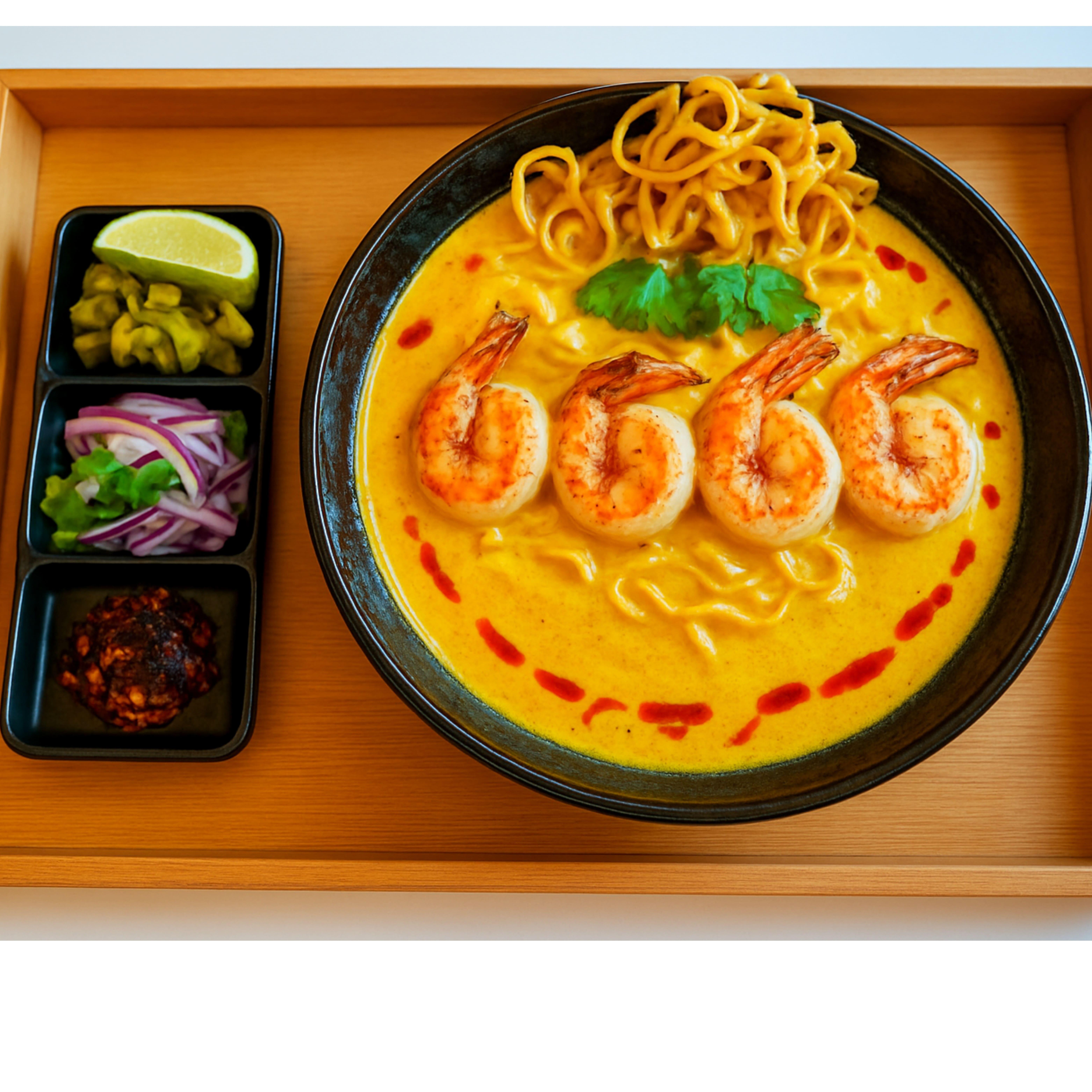 Shrimp Tempura Khao Soi.