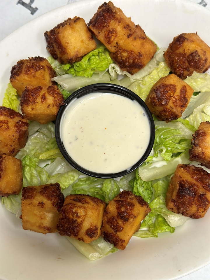 Garlic Cheese Curds.
