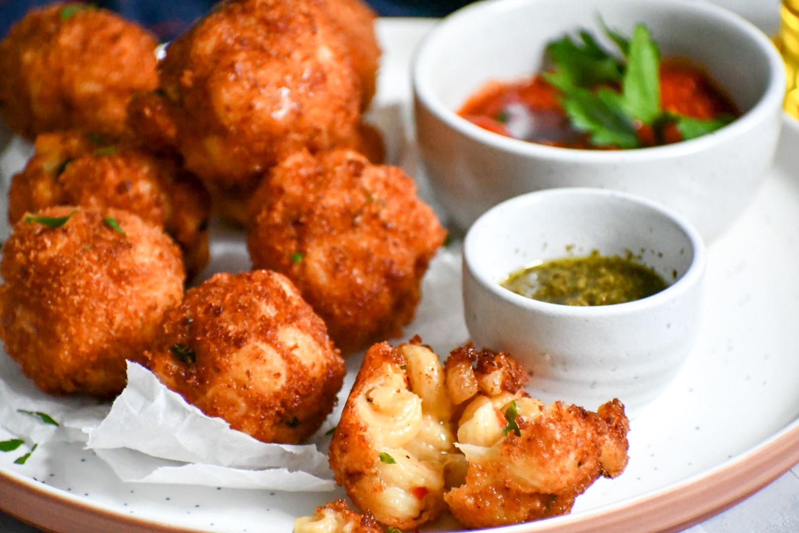Masala Meat Cheeseballs.