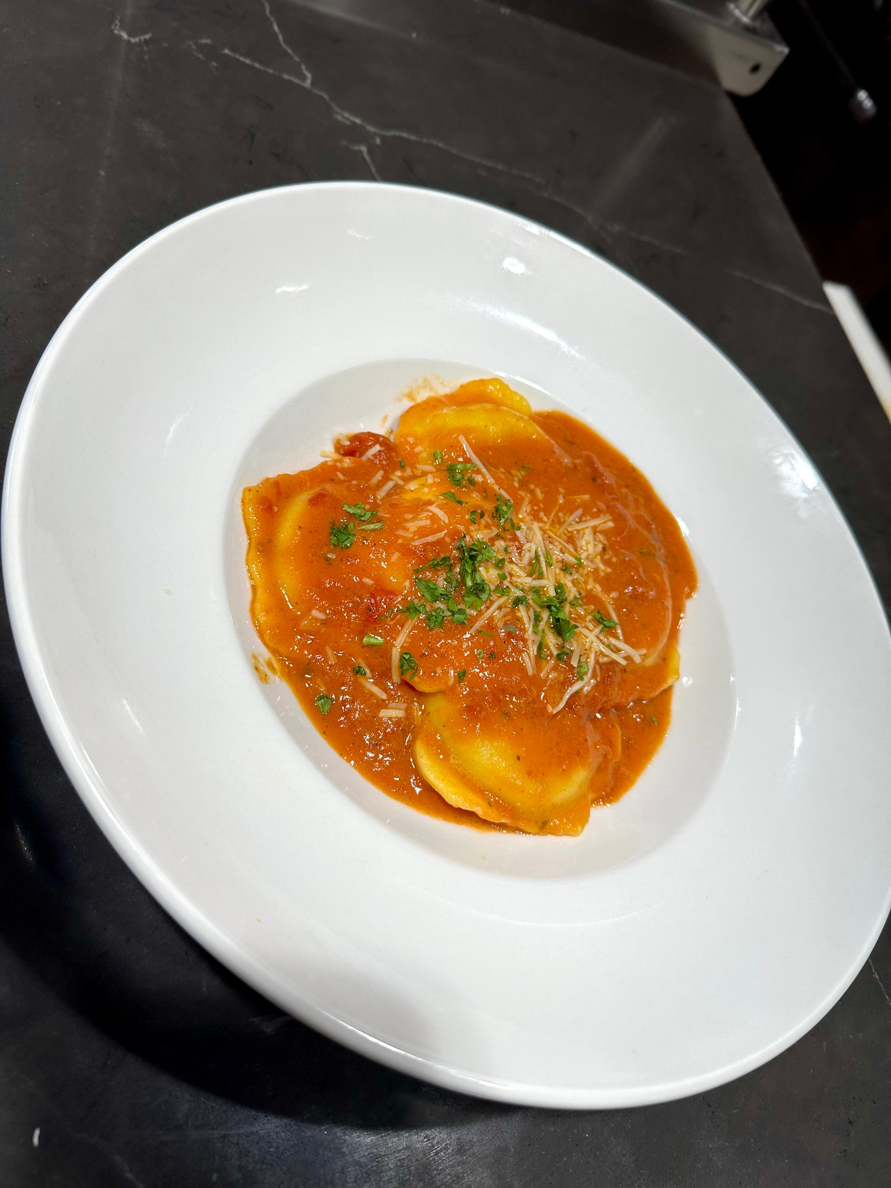 Lobster Ravioli.