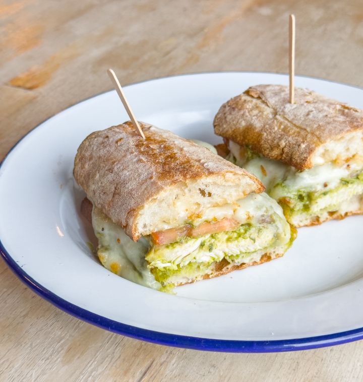 Chicken Pesto.