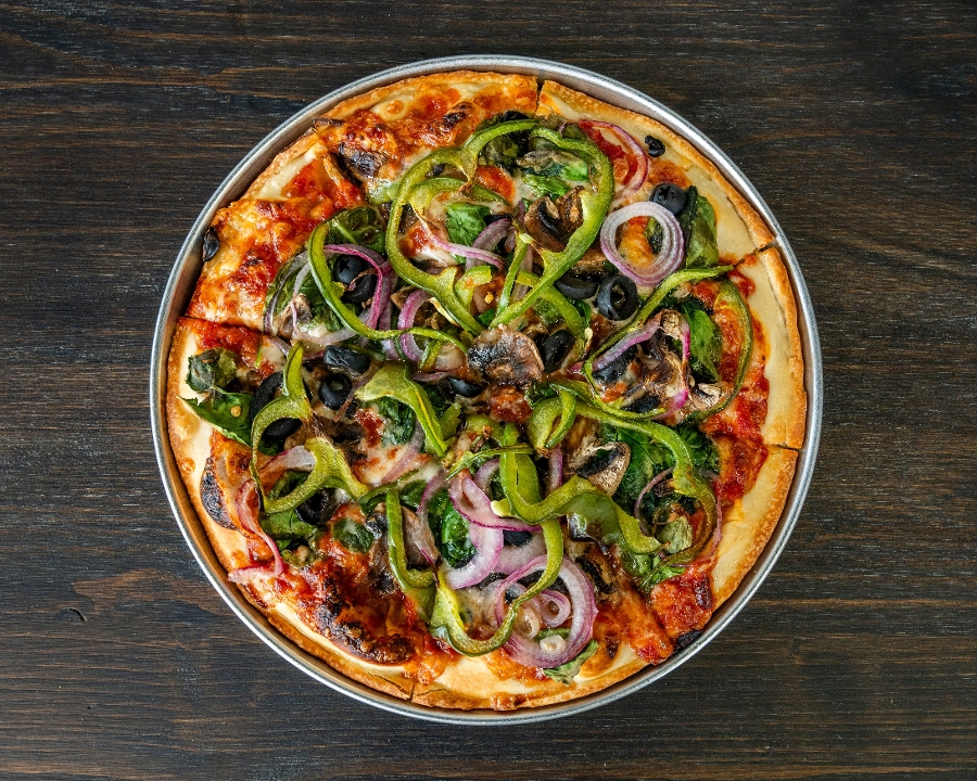 Vegetarian Pizza.
