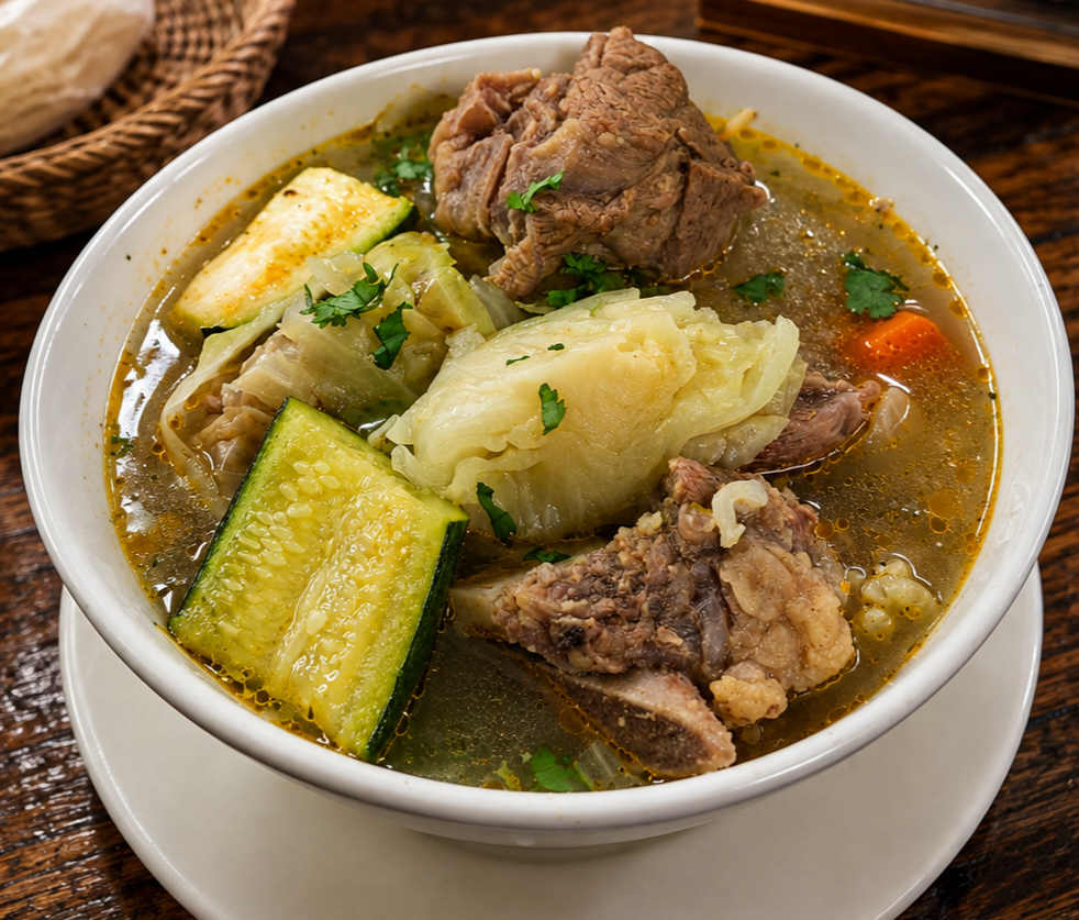 Caldo de Res.