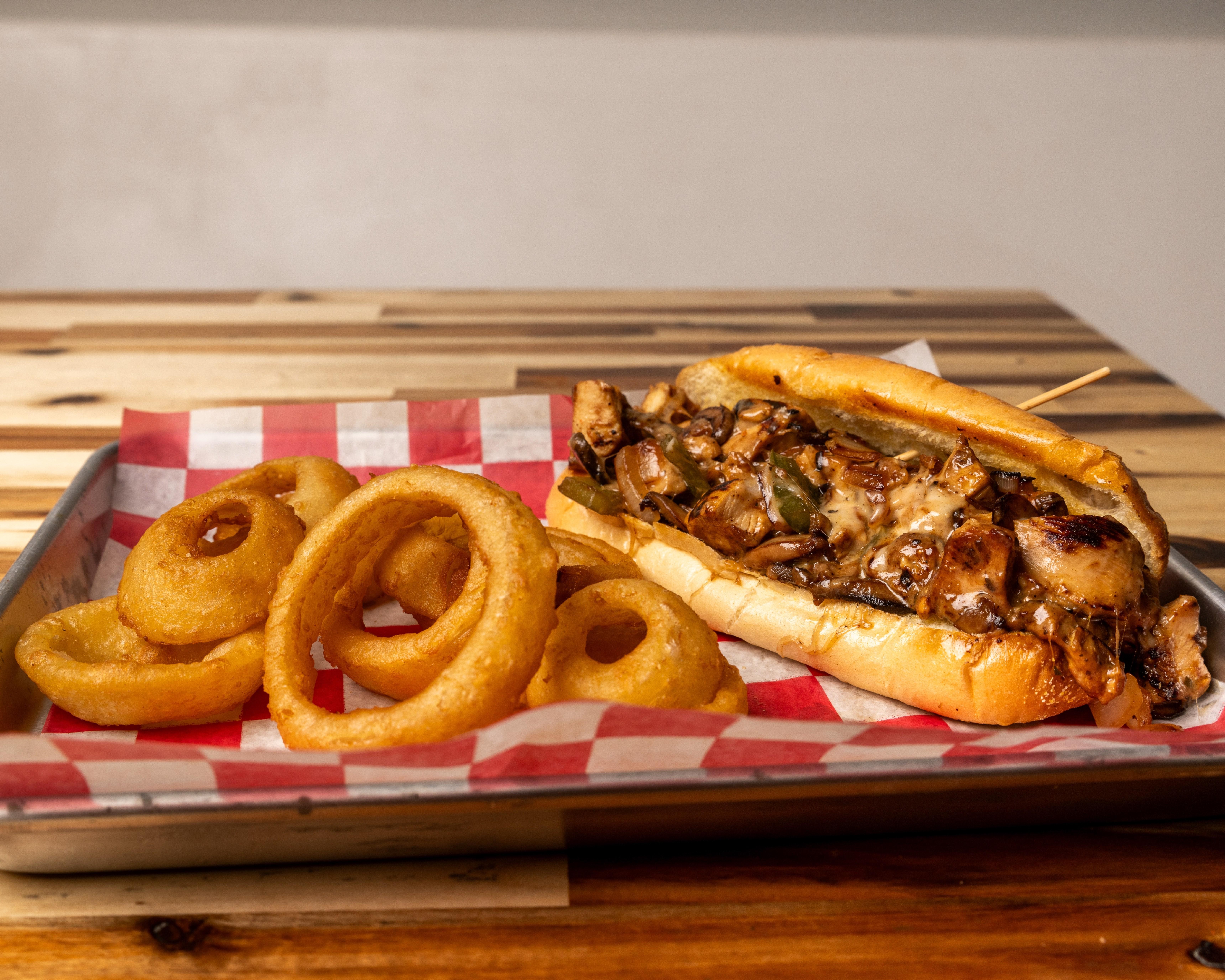 CHICKEN PHILLY.