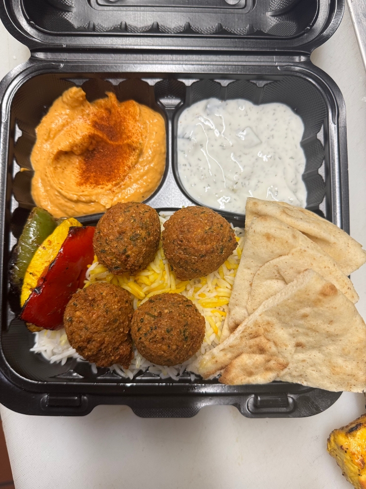 Falafel Lunch Box.