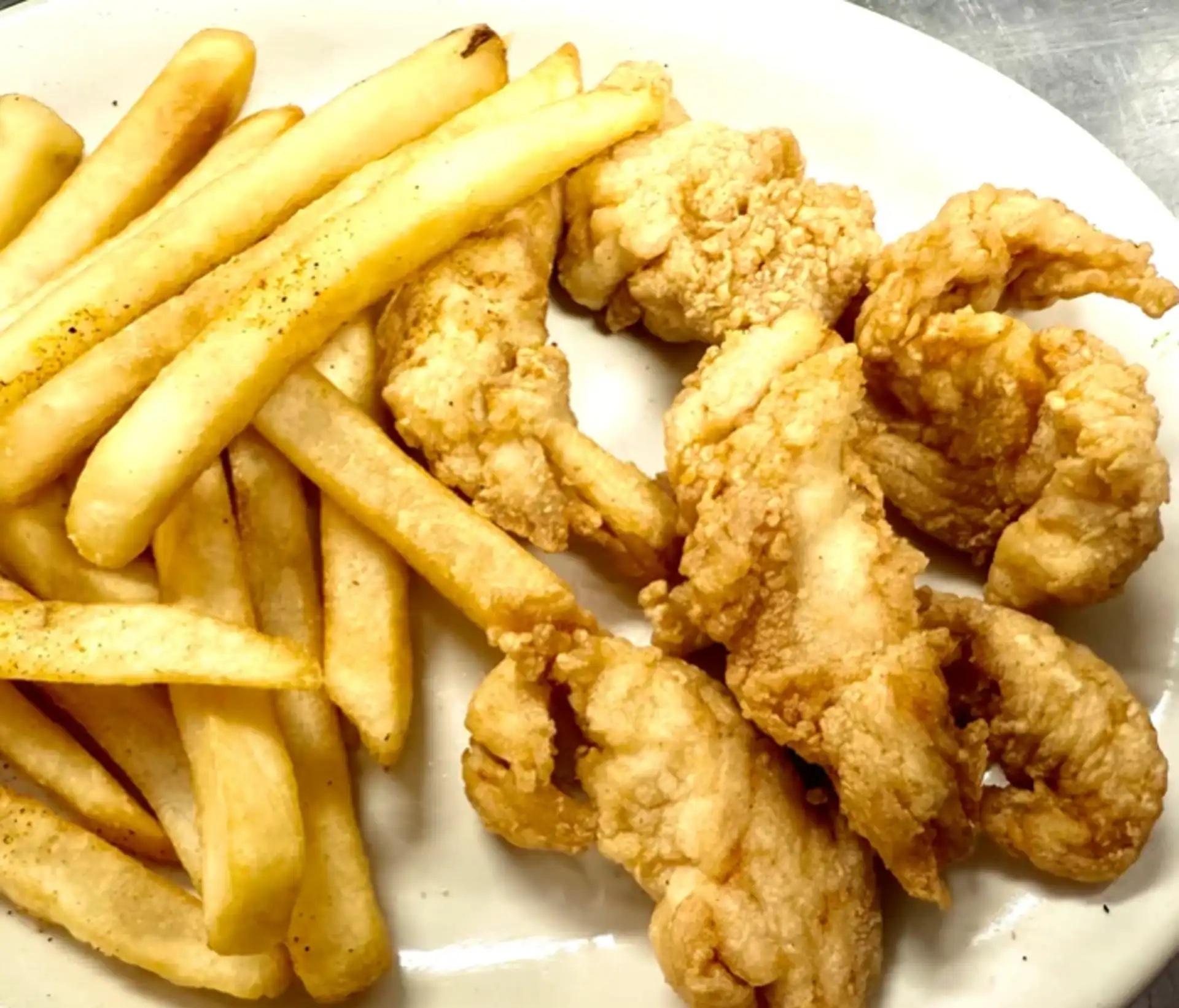 Chicken Fingers & Fries.