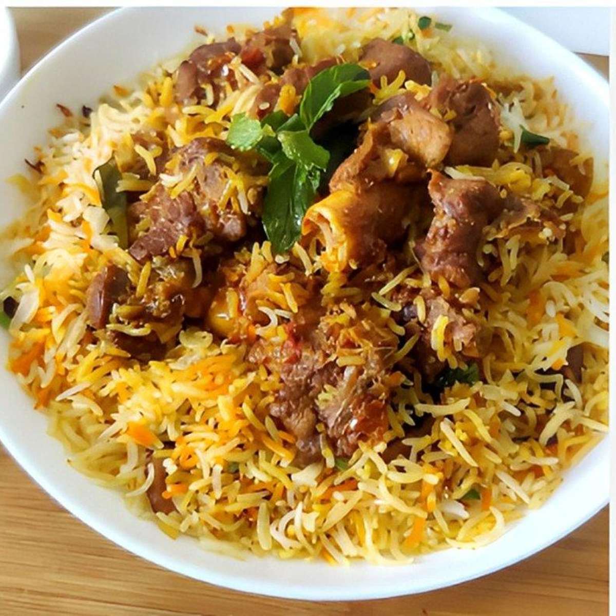 Dum Biryani.