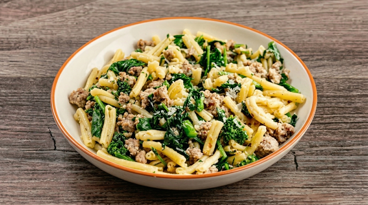 Cavatelli Broccoli Rabe Sausage.