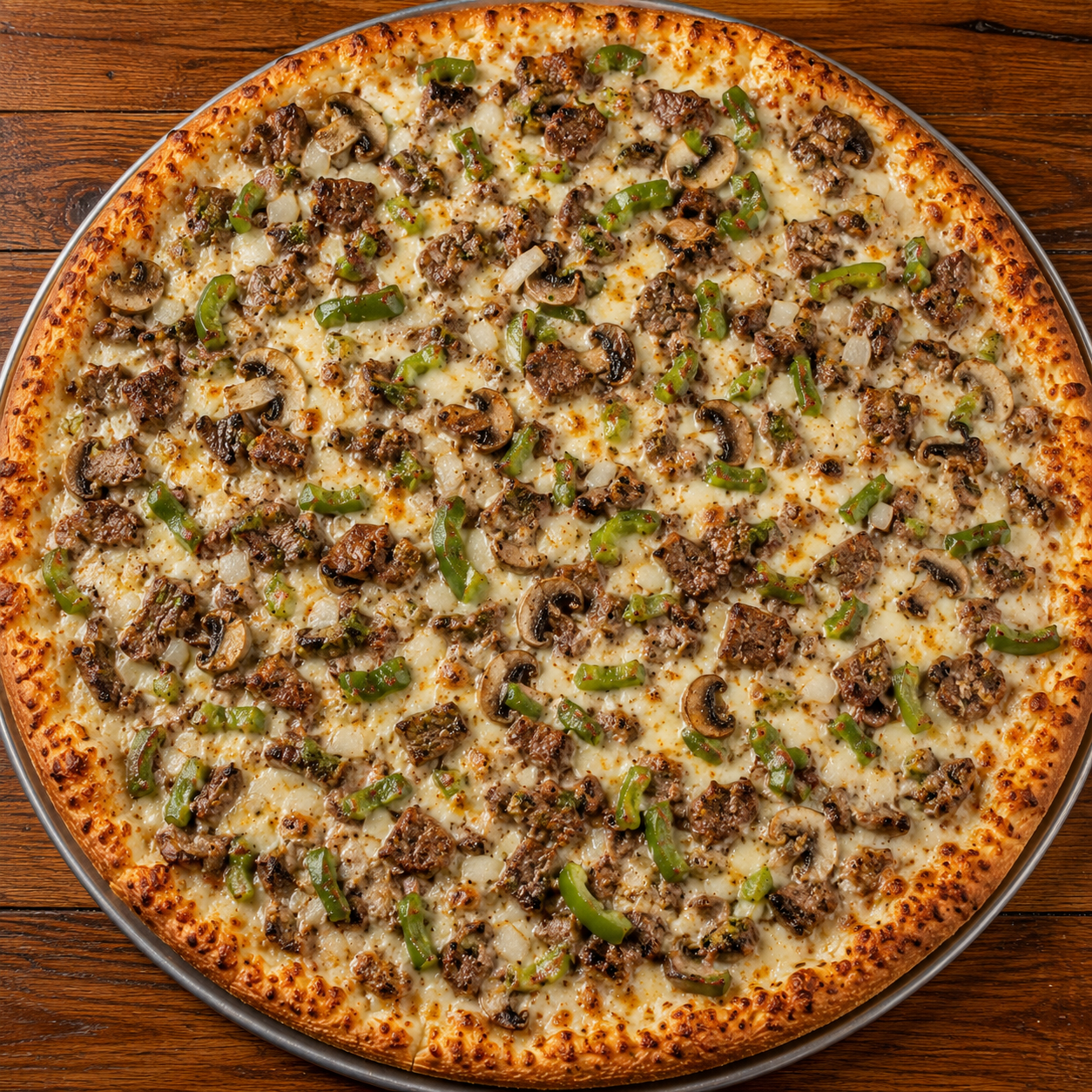 Steakhouse Pizza 16”.