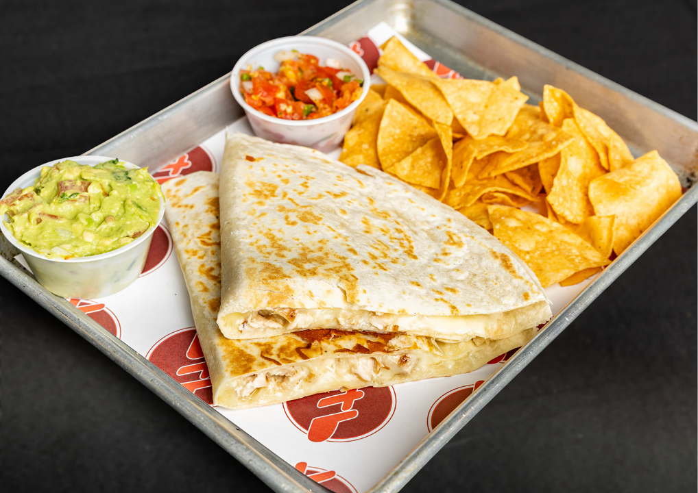 Grilled Chicken Quesadilla.