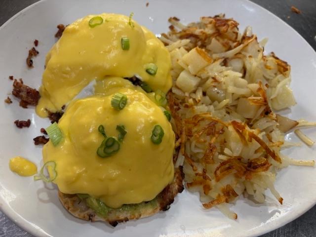 Eggs Benedict.