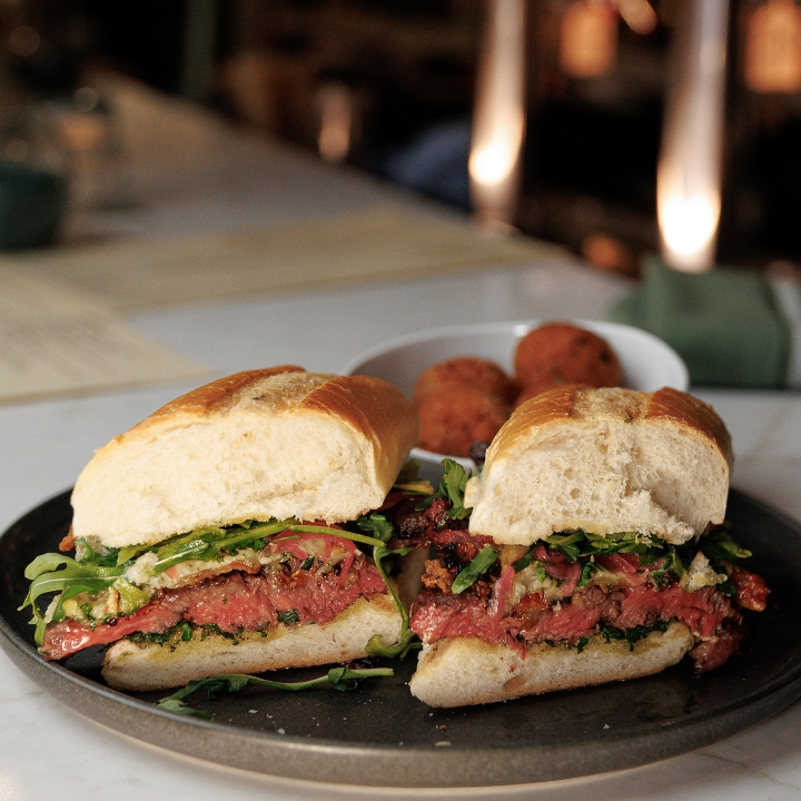 Steak Sandwich.