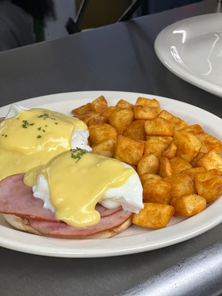 Traditional Benedict.