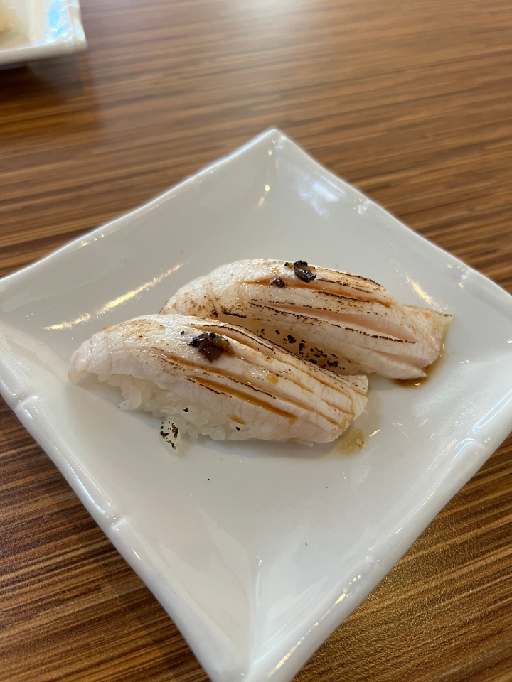 Kampachi Seared with Truffle - Amberjack.