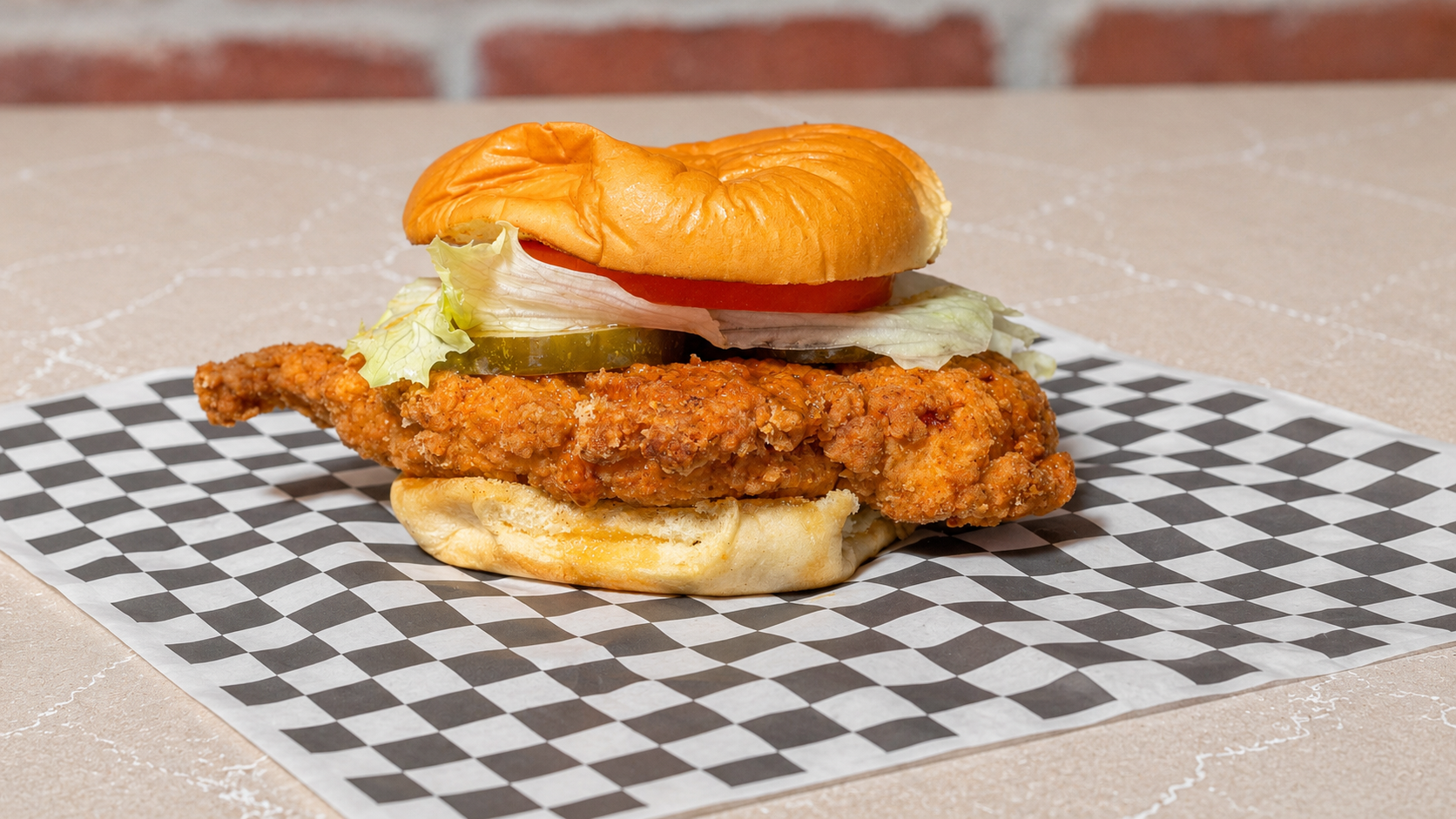 Crispy Chicken Sandwich.