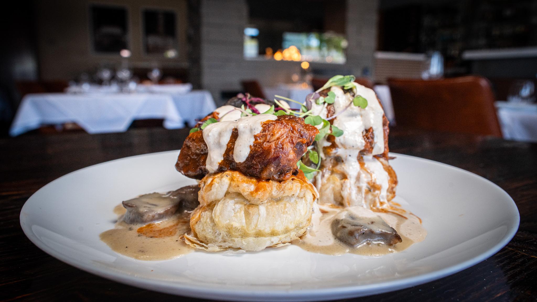 Short Rib Wellington.