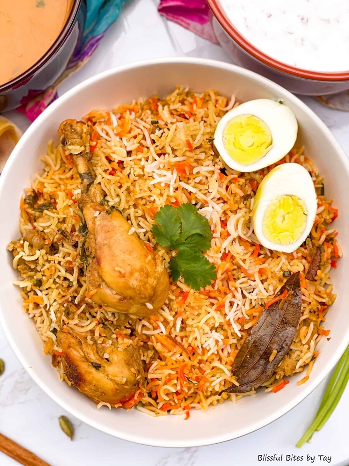 Family Pack Chicken Dum Biryani.