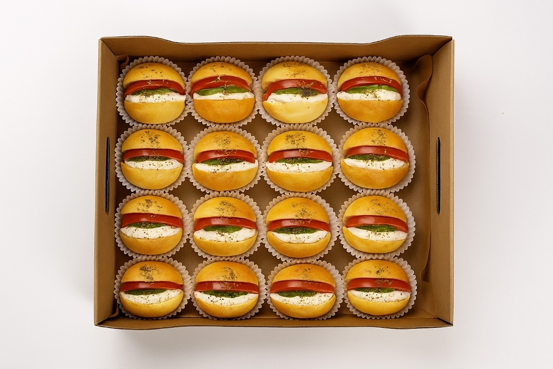 Caprese Baby Brioche Platter.