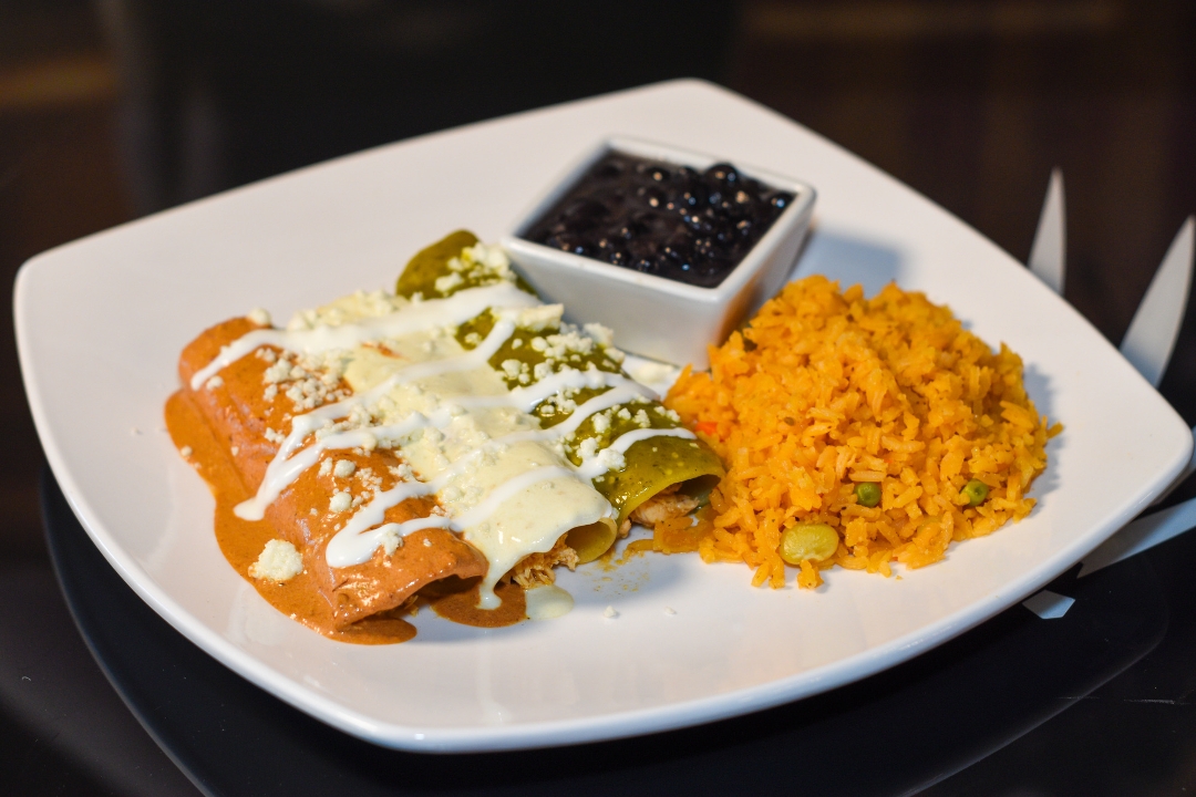 Trio Enchiladas.