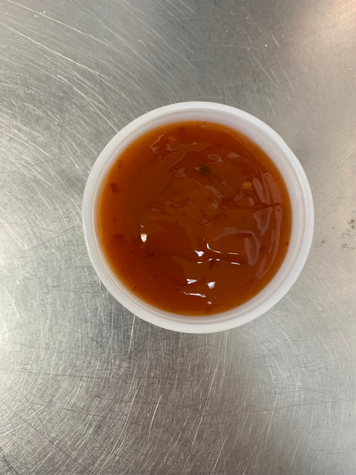 Mango Habanero Sauce Cup.