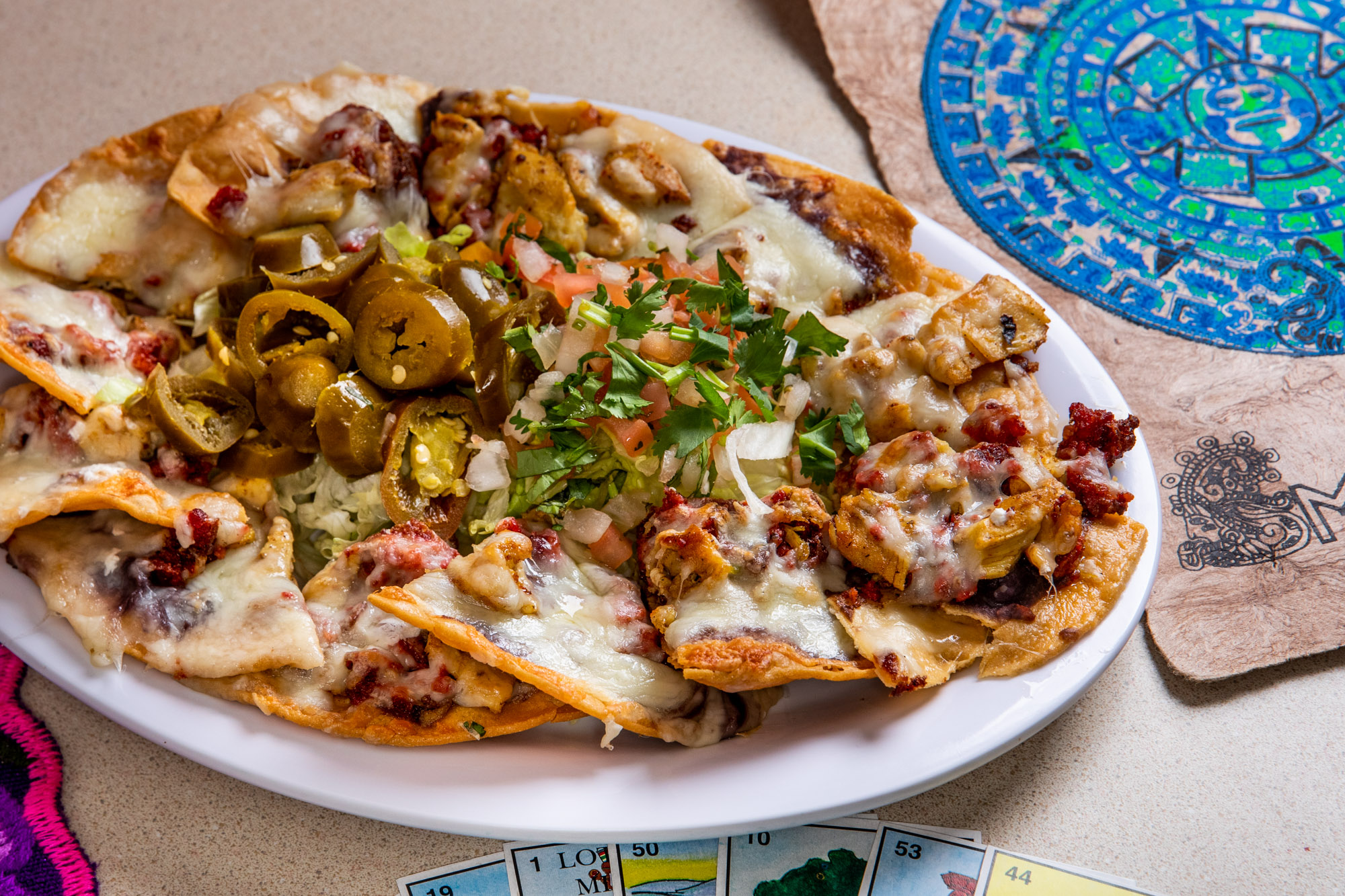 2 Meats Nachos.