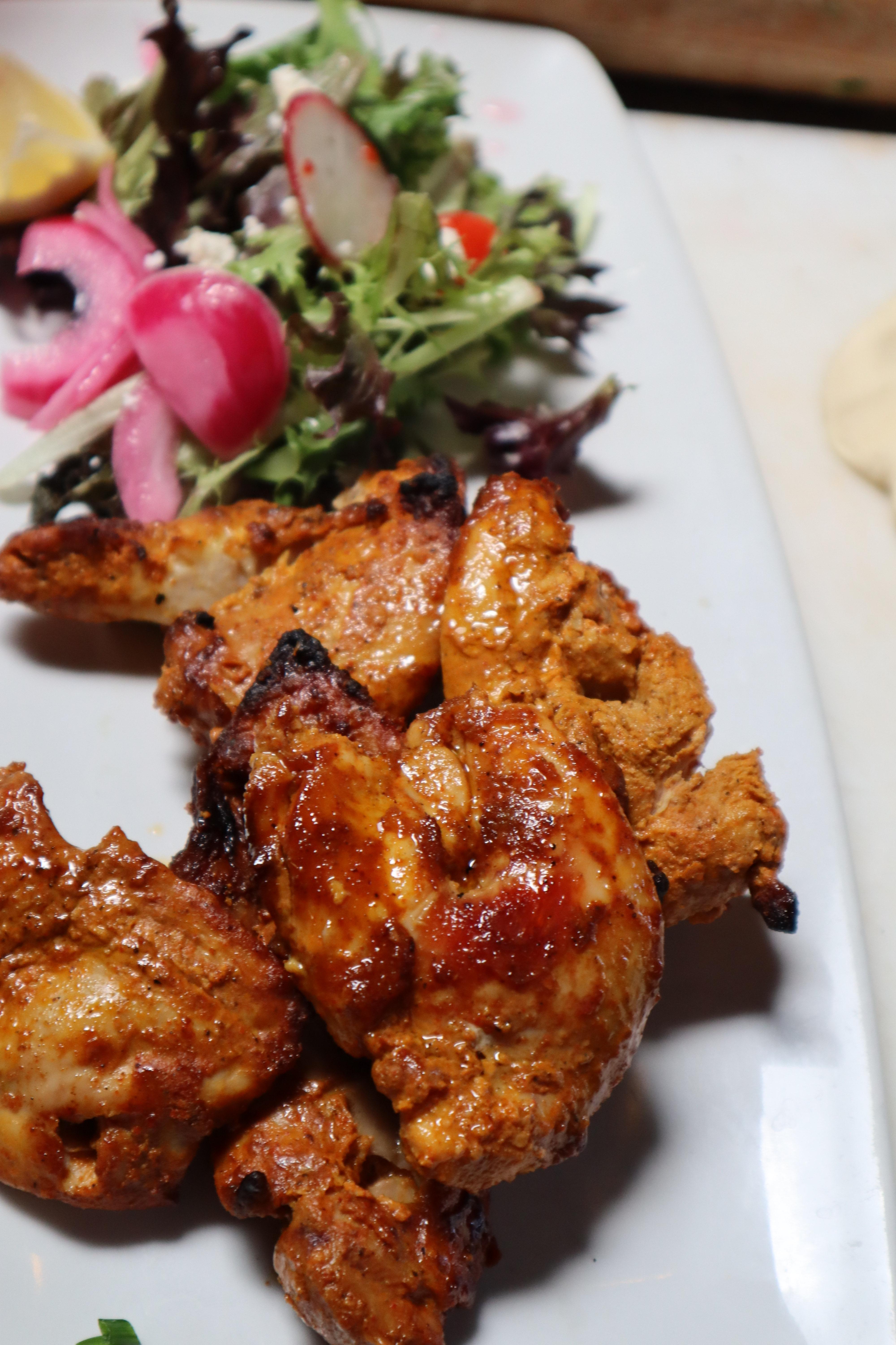 SMOKY CHICKEN TIKKA.