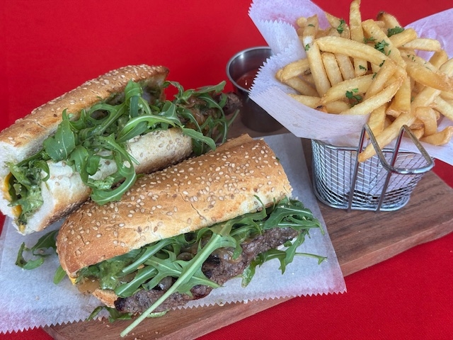 Steak Sandwich.
