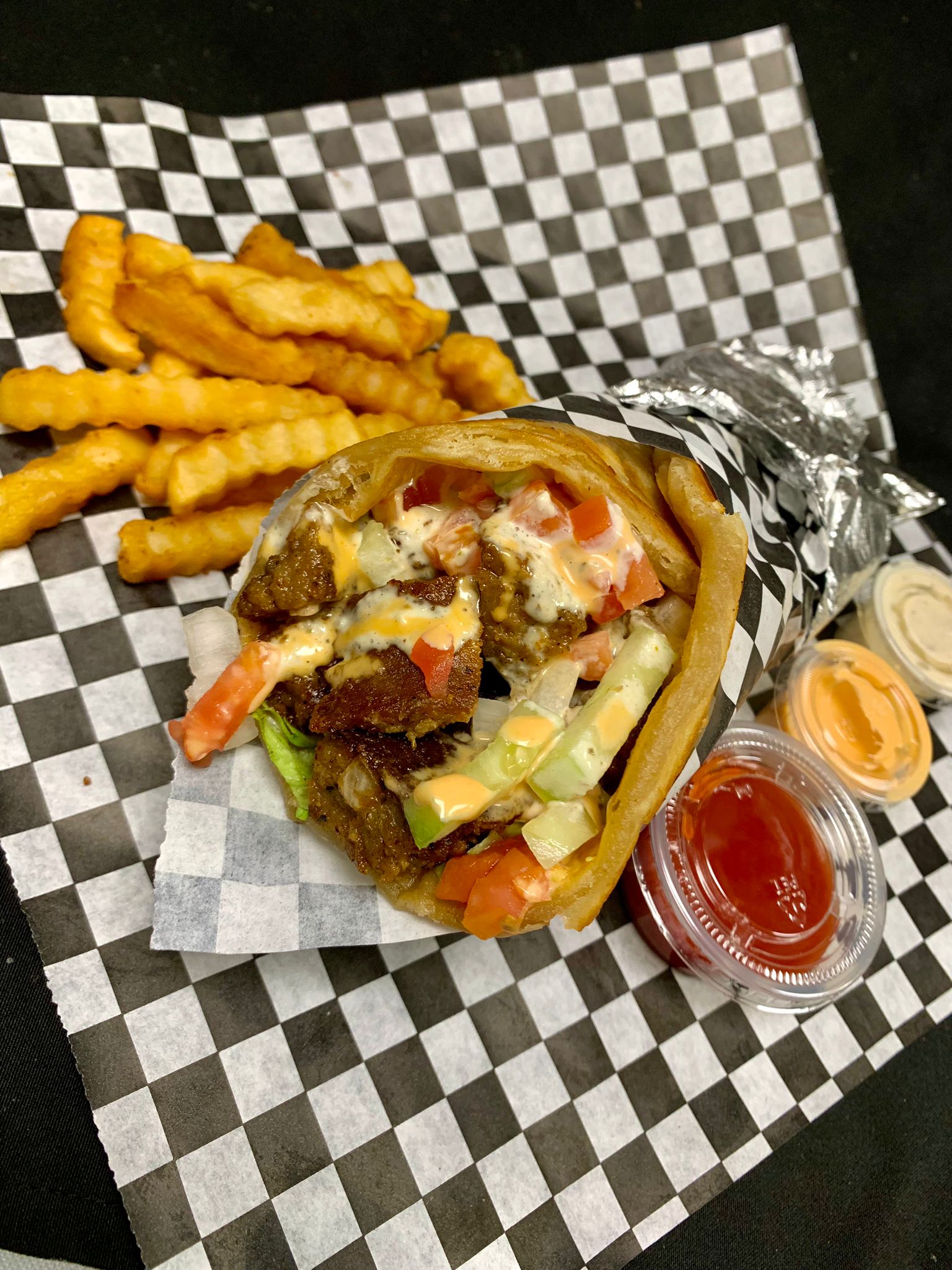 Gyro Parata Roll.