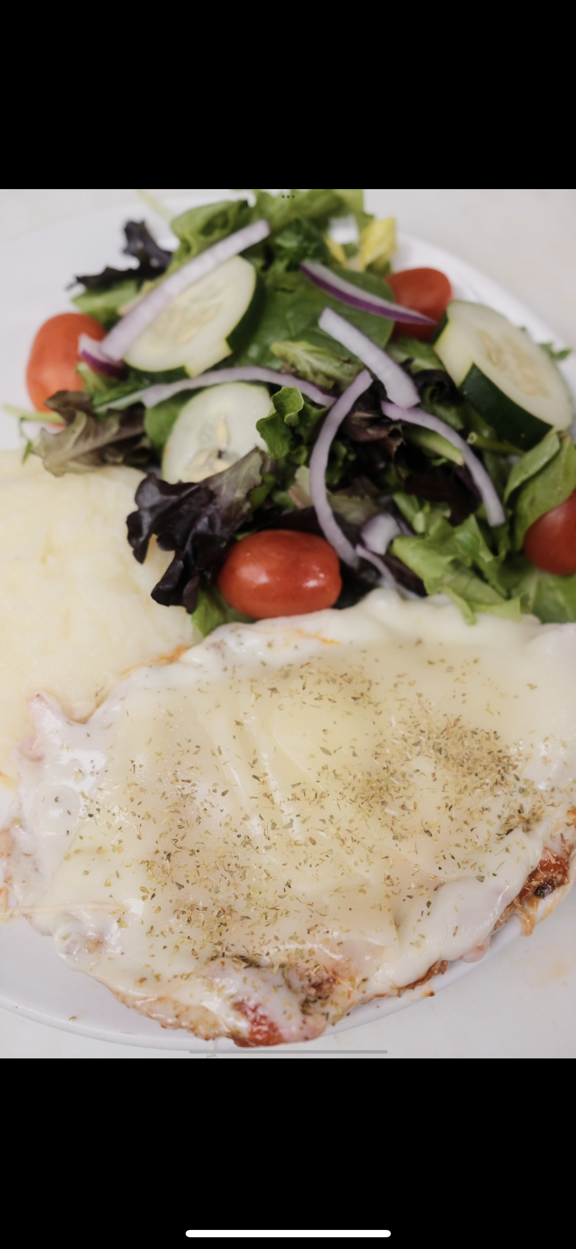Milanesa Napolitana.