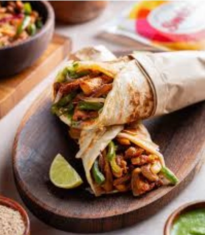 Chicken Kathi Roll.