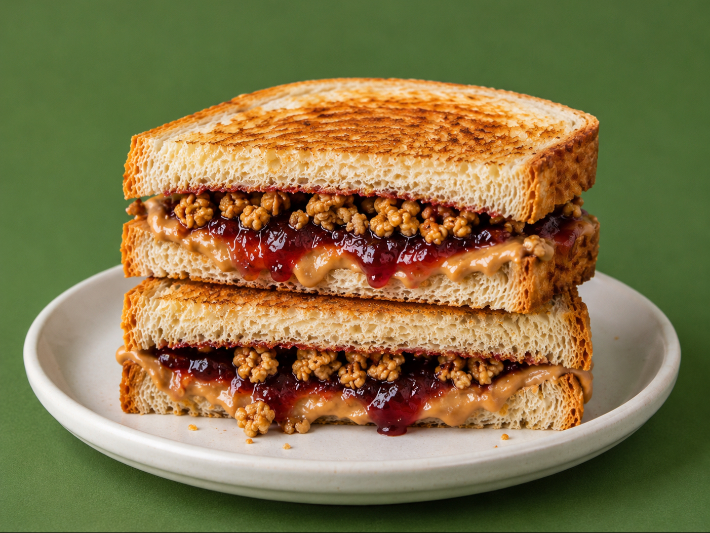 PB&J Crunch Sandwich.
