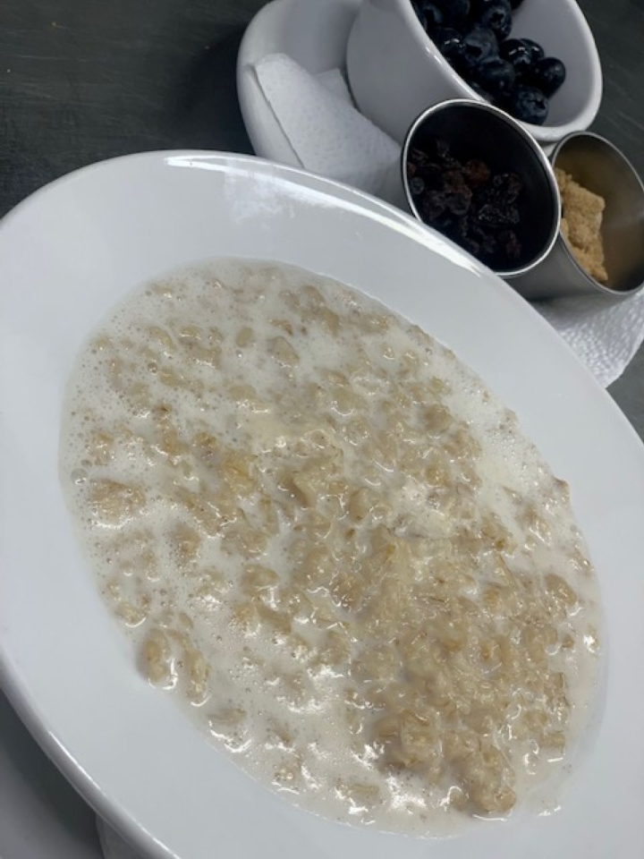 Bowl of Oatmeal.